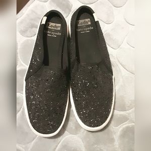 Keds Kate Spade slip-on sneakers shoes with sparkle